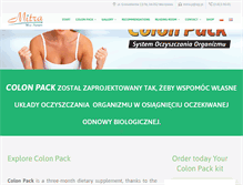 Tablet Screenshot of colonpack.pl